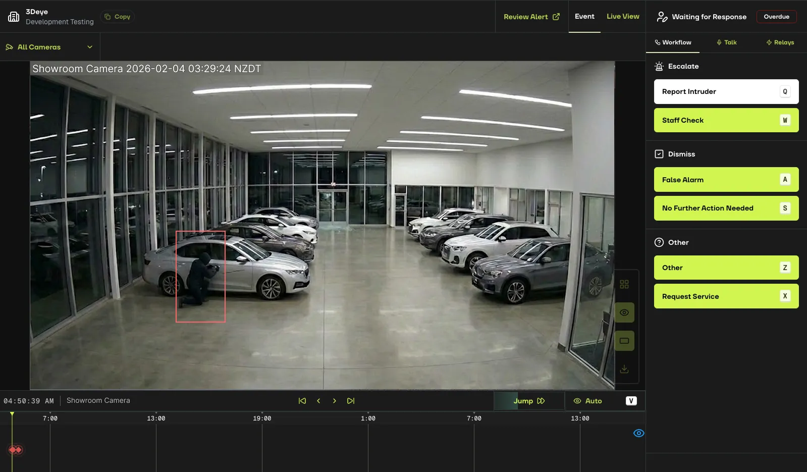 Screenshot of the Watchful Agent portal dashboard